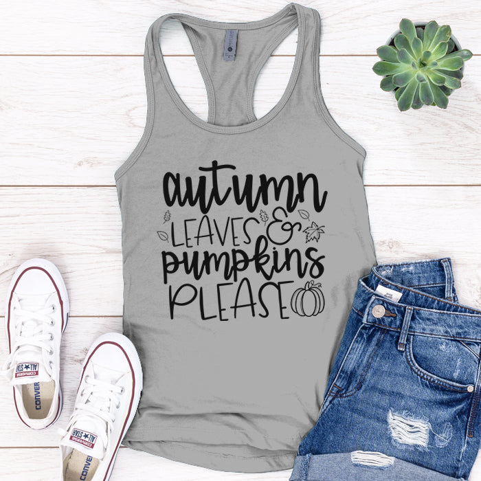 Autumn Leaves Premium Tank Top