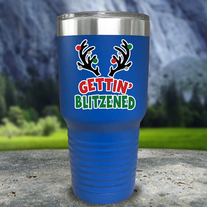 Getting Blitzened Color Printed Tumblers