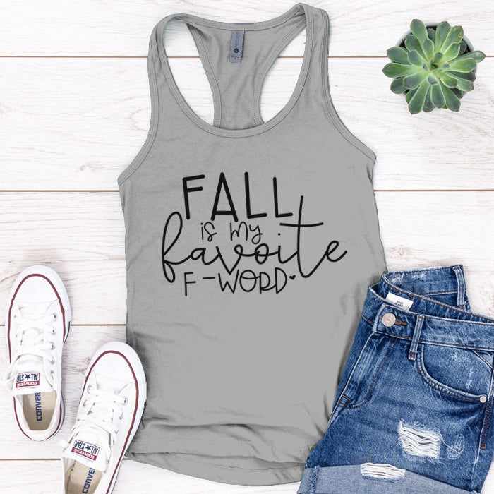 Fall Is My Favorite F Word Premium Tank Top