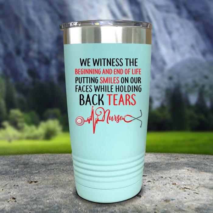 Nurse Witness Beginning & End Color Printed Tumblers