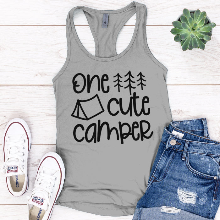 One Cute Camper Premium Tank Top