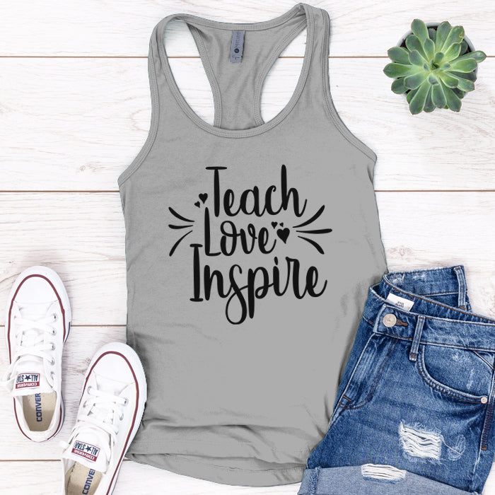 Teach Love Inspire Premium Tank Top