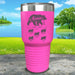 Mama Bear Nurse (CUSTOM) With Child's Name Engraved Tumblers Tumbler ZLAZER 30oz Tumbler Pink 