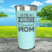 World's Greatest Mom Engraved Tumbler Tumbler ZLAZER 20oz Tumbler Mint 