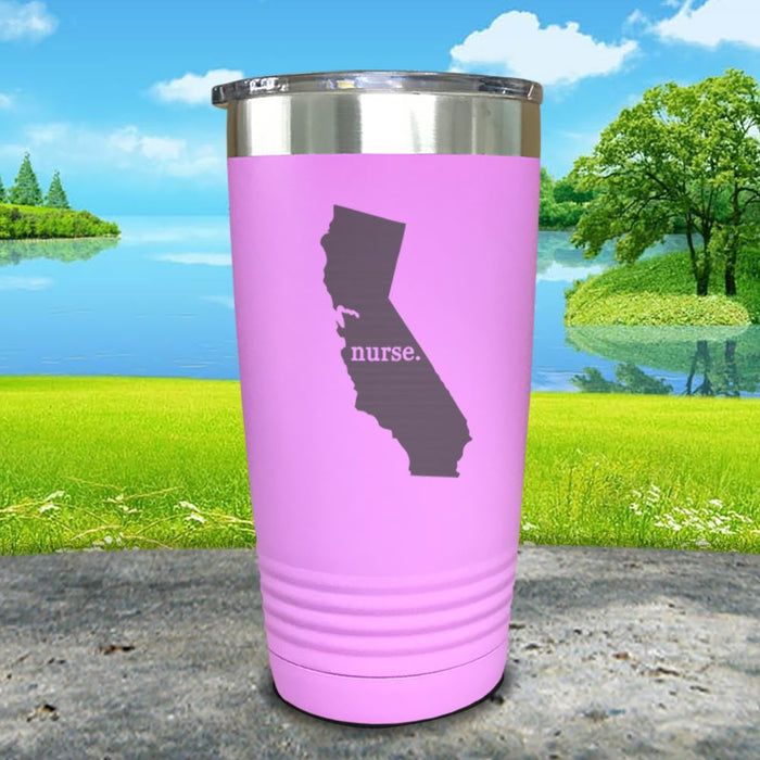 Nurse California Premium Laser Engraved Tumbler