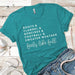 Feels Like Fall Premium Tees T-Shirts CustomCat Tahiti Blue X-Small 