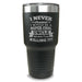 Super Cool Uncle Engraved Tumbler Engraved Tumbler ZLAZER 30oz Tumbler Black 