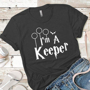I`m a Keeper Premium Tees T-Shirts CustomCat Heavy Metal X-Small 