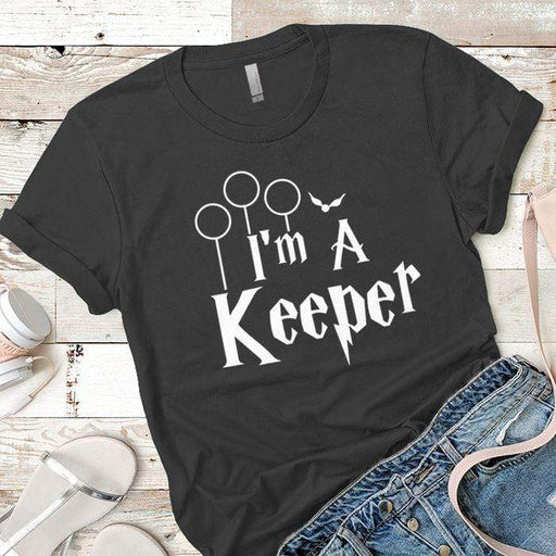 I`m a Keeper Premium Tees T-Shirts CustomCat Heavy Metal X-Small 