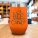 Witch Candy Engraved Wine Tumbler LemonsAreBlue 16oz Wine Tumbler Orange 