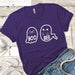 Boo Bee Premium Tees T-Shirts CustomCat Purple Rush/ X-Small 