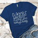 Flannels Premium Tees T-Shirts CustomCat Royal X-Small 