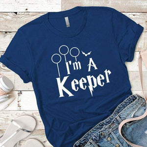 I`m a Keeper Premium Tees T-Shirts CustomCat Royal X-Small 