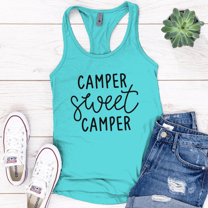 Camper Sweet Camper Premium Tank Top