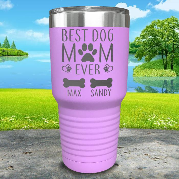 Personalized Best Dog Mom Premium Tumblers