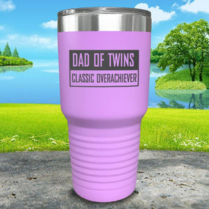 Dad Of Twins Engraved Tumbler