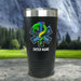 Personalized EMT Color Printed Tumblers Tumbler ZLAZER 20oz Tumbler Black 