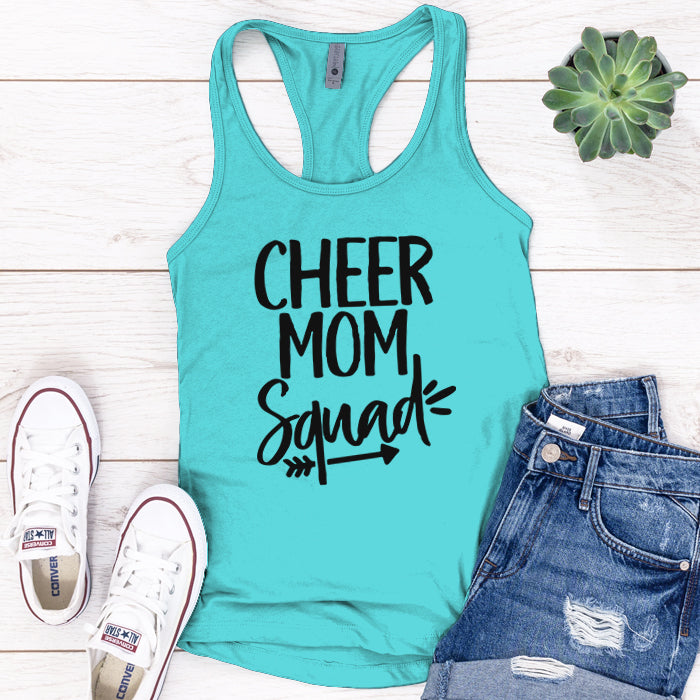 Cheer Mom Squad Premium Tank Top