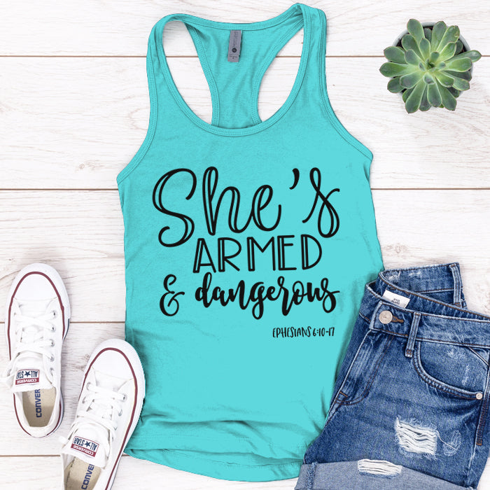 Armed And Dangerous Premium Tank Top