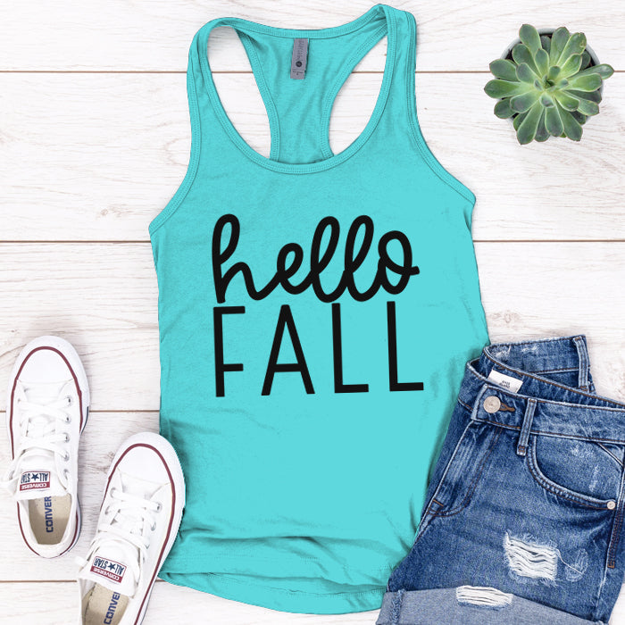 Hello Fall Premium Tank Top