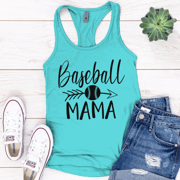 Baseball Mama Premium Tank Top