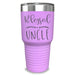 Blessed Uncle Engraved Tumbler Engraved Tumbler ZLAZER 30oz Tumbler Lavender 