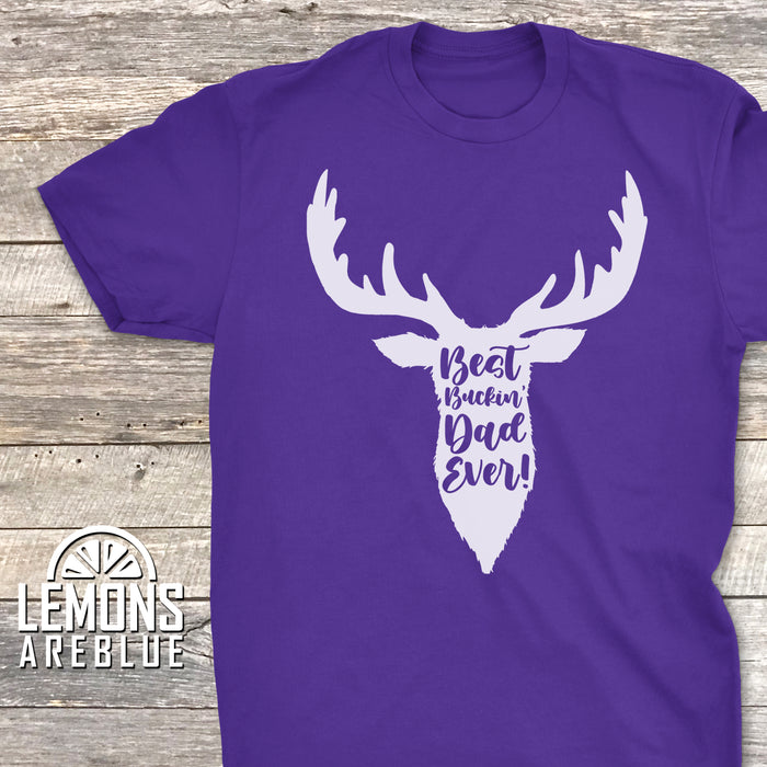 Best Buckin' Dad Ever v2 Premium Tees