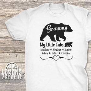 Grandparents Bear (CUSTOM) with Child's Name Premium Tee