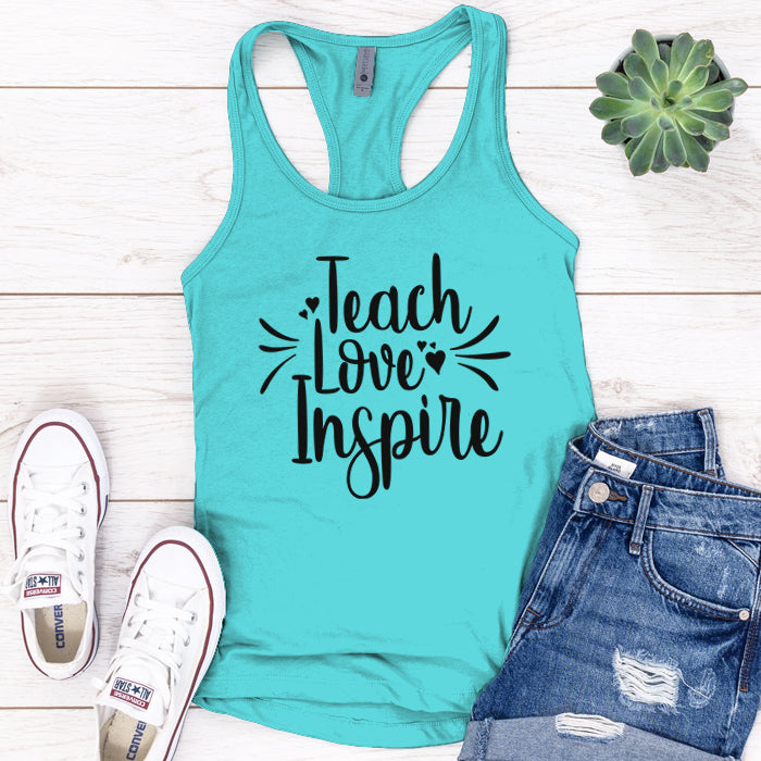 Teach Love Inspire Premium Tank Top