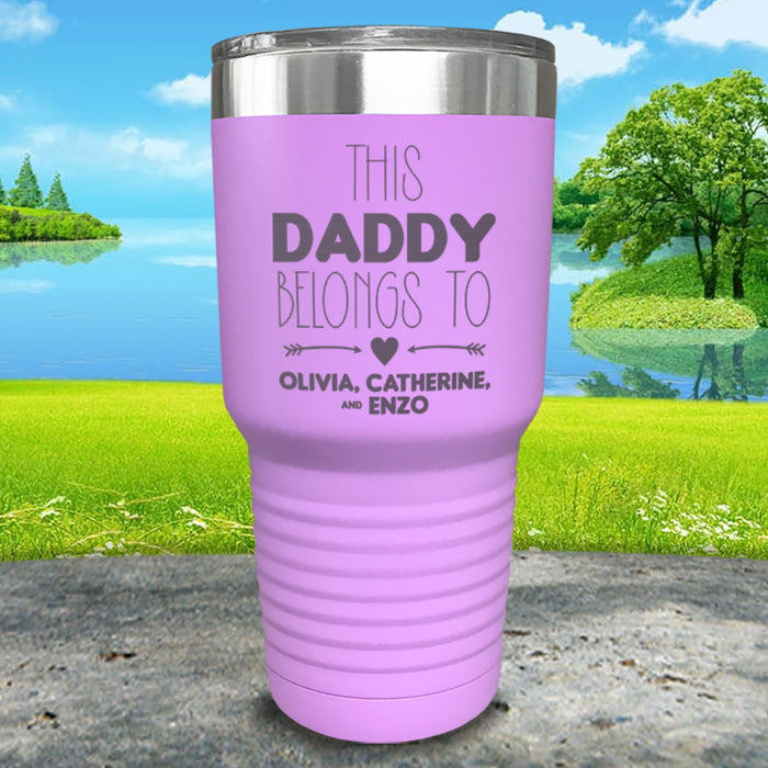 This Daddy Belongs To (CUSTOM) Engraved Tumbler