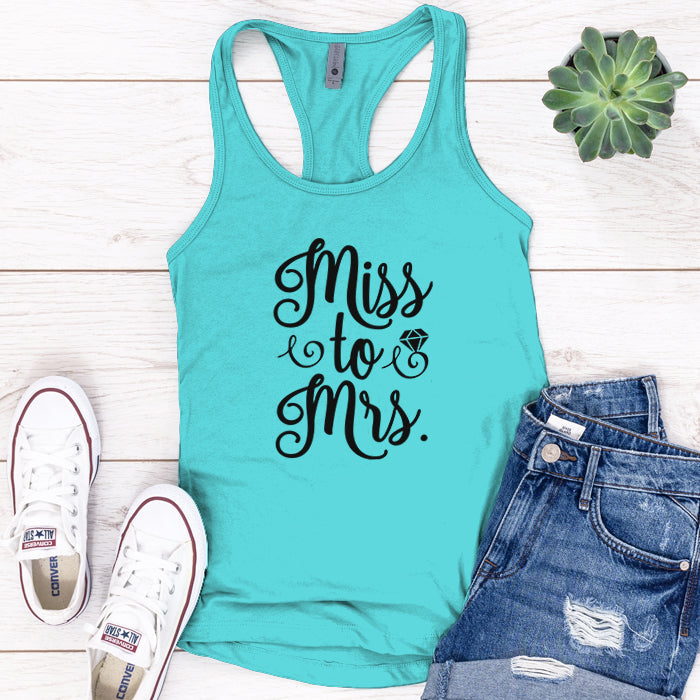 Miss To Mrs Premium Tank Top