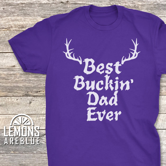 Best Buckin' Dad Ever v1 Premium Tees