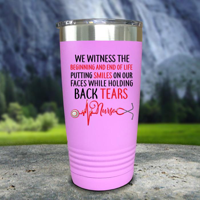 Nurse Witness Beginning & End Color Printed Tumblers