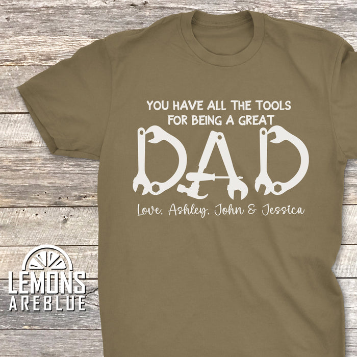 Dad Tools (CUSTOM) Premium Tee