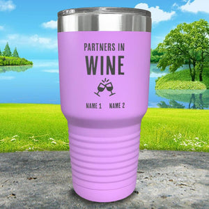 Partners In Wine Personalized Engraved Tumbler