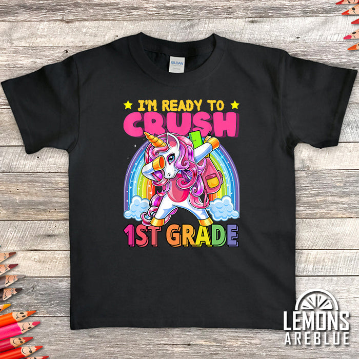 Unicorn Ready To Crush School Premium Youth Tees