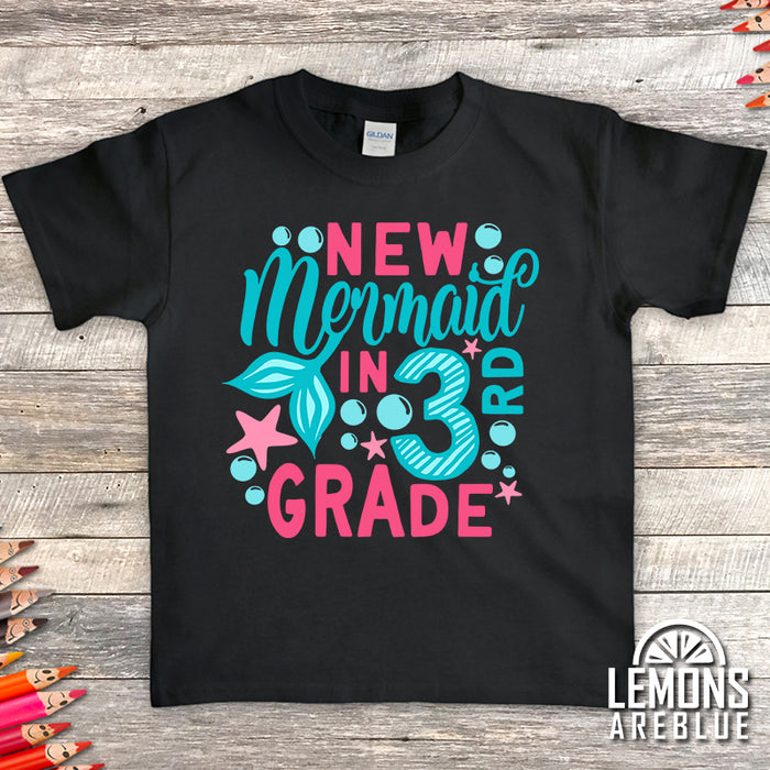 New Mermaid In School Premium Youth Tees