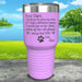 PERSONALIZED Dear Dog Mom Love Your Dog Engraved Tumbler Tumbler ZLAZER 30oz Tumbler Lavender 