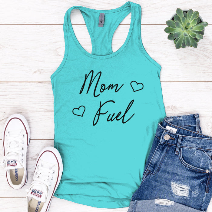 Mom Fuel Heart Tank Top