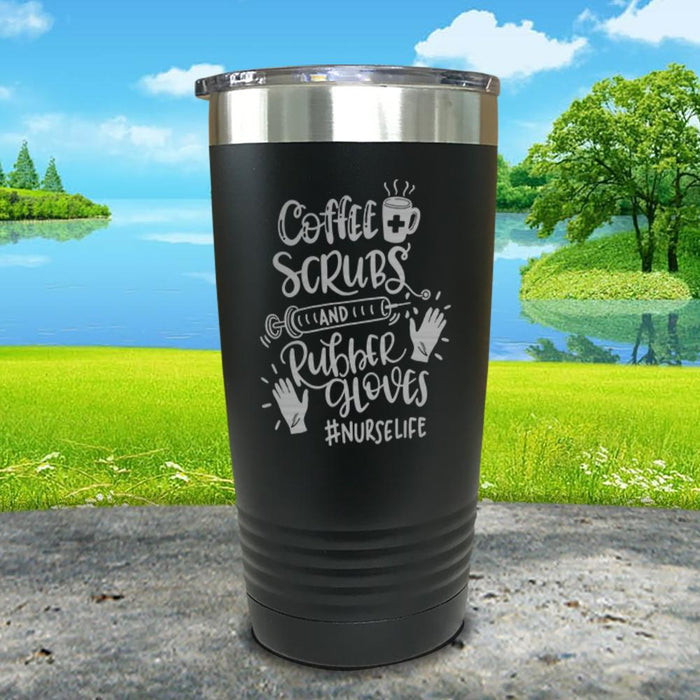 Coffee Scrubs Engraved Tumbler