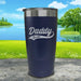 Daddy Est (CUSTOM) Engraved Tumbler Tumbler ZLAZER 20oz Tumbler Navy 