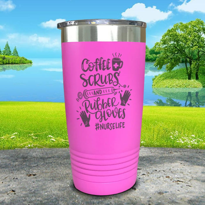 Coffee Scrubs Engraved Tumbler