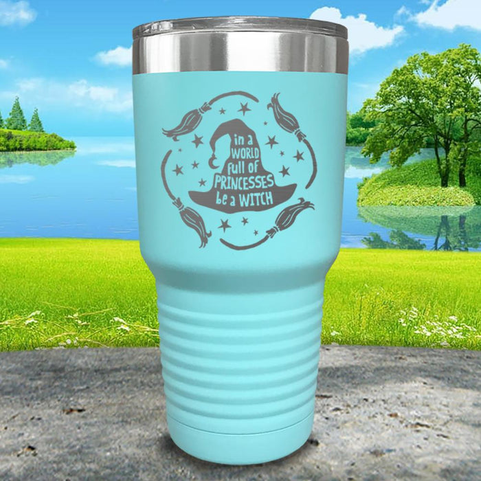 Princesses Witch Engraved Tumbler