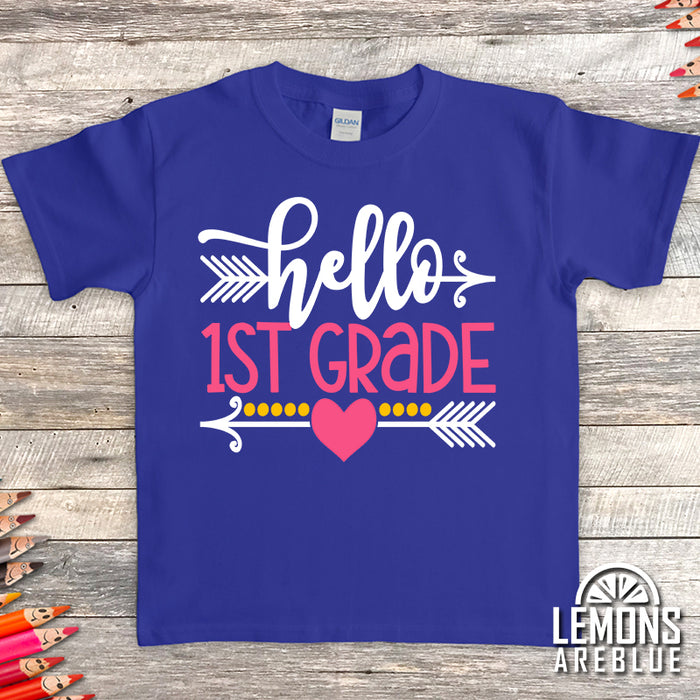 Hello School Premium Youth Tees