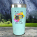 A Girl Who Loves 90s Music Color Printed Tumblers Tumbler Nocturnal Coatings 20oz Tumbler Mint 