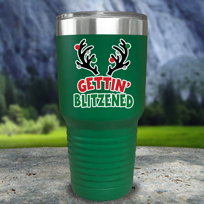 Getting Blitzened Color Printed Tumblers