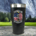 Veteran Always Remember Color Printed Tumblers Tumbler ZLAZER 20oz Tumbler Black 