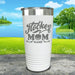 Hockey Mom (CUSTOM) Engraved Tumblers Tumbler ZLAZER 20oz Tumbler White 