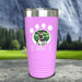 Personalized Pet Photo Color Printed Tumblers Tumbler ZLAZER 20oz Tumbler Lavender 