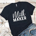 Milk Maker Premium Tees T-Shirts CustomCat Midnight Navy X-Small 